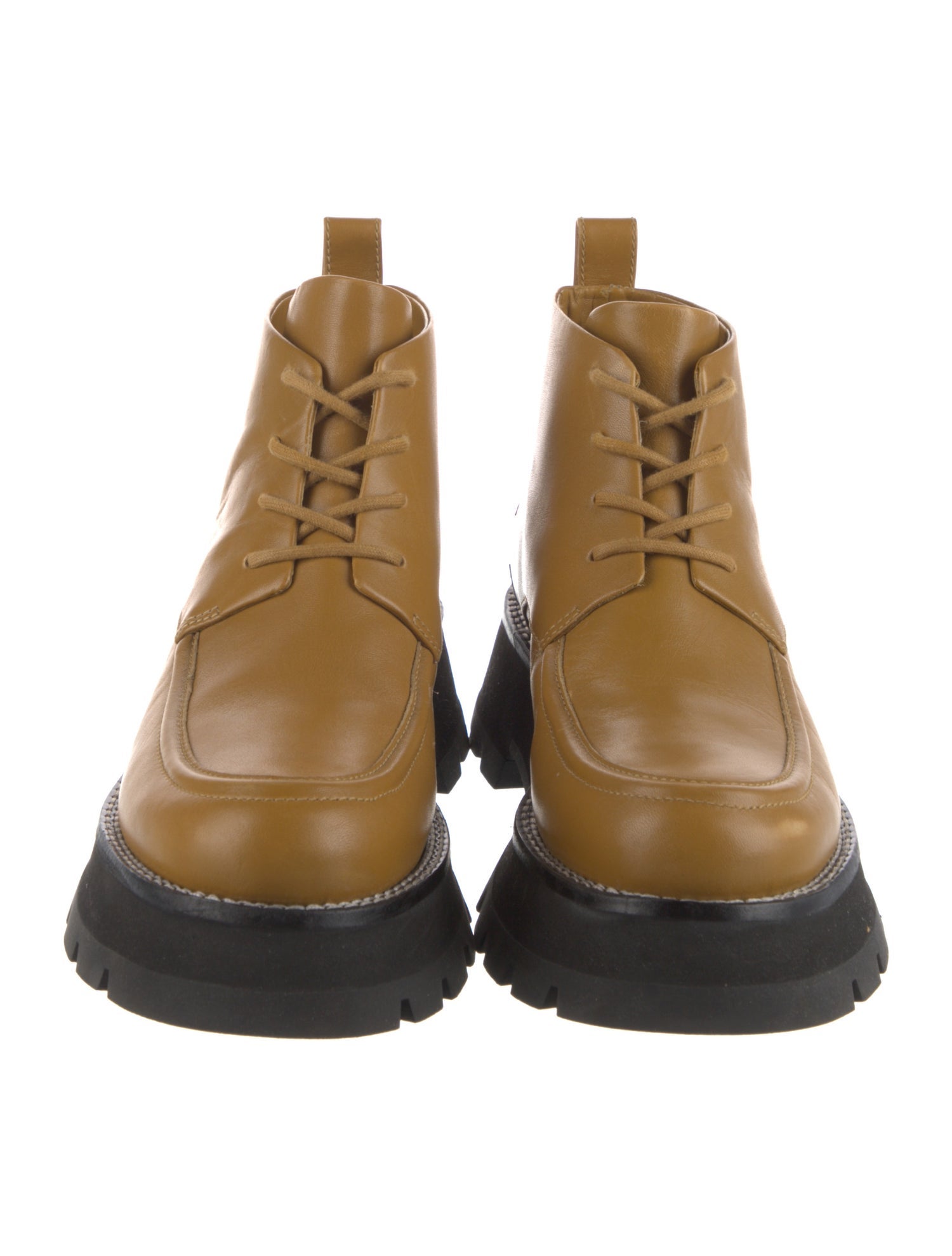 3.1 Phillip Lim Leather Lace-Up Boots